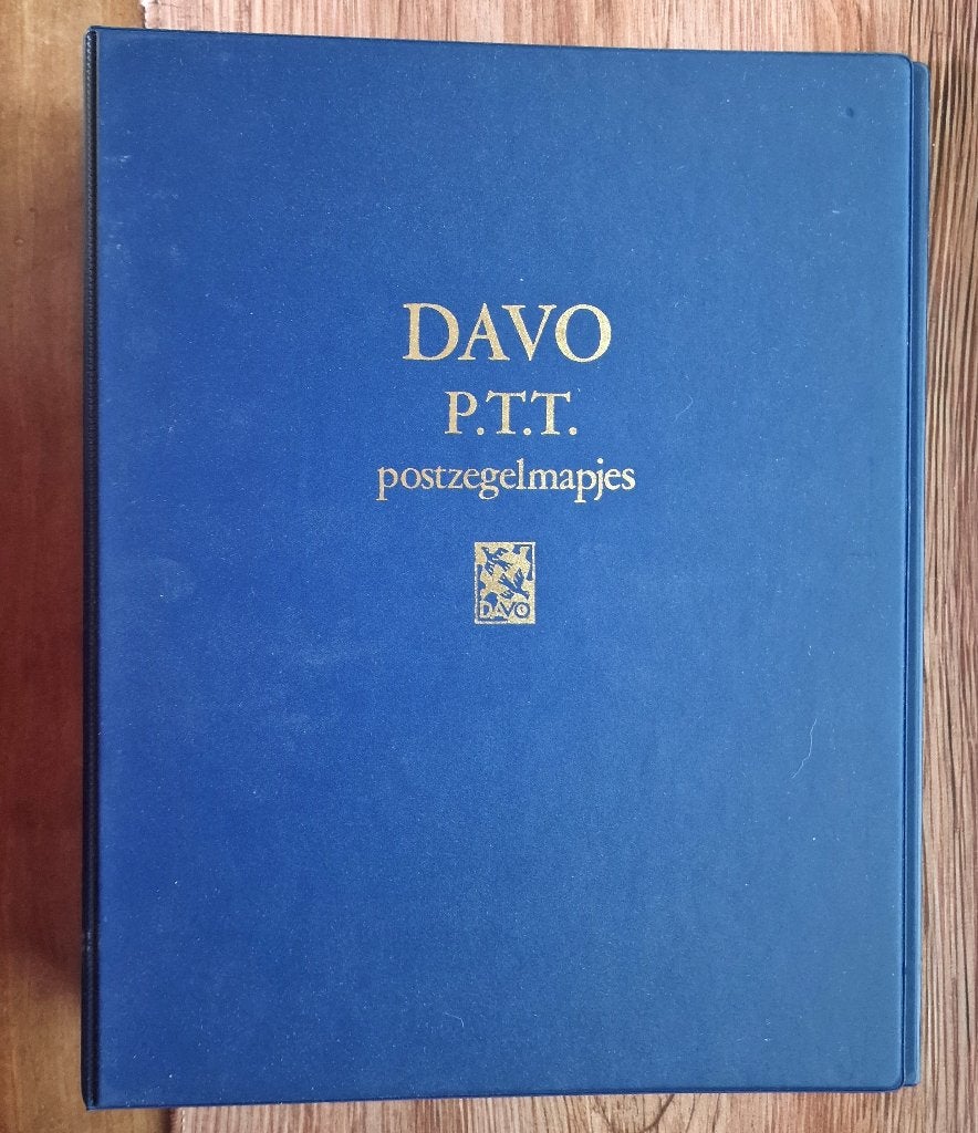 7 x Davo P.T.T. postzegelmapjes (zonder inhoud), Ophalen of Verzenden, Verzamelalbum