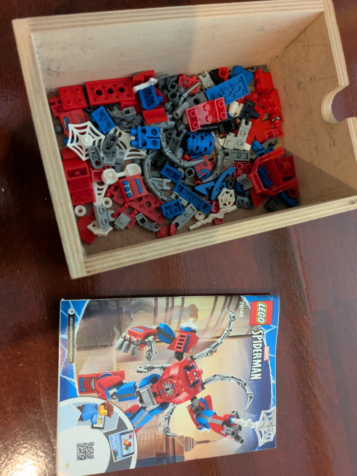 LEGO Spider-Man 76146 - Losse stenen en instructieboekje, Gebruikt, Marvel, Lego, Ophalen of Verzenden