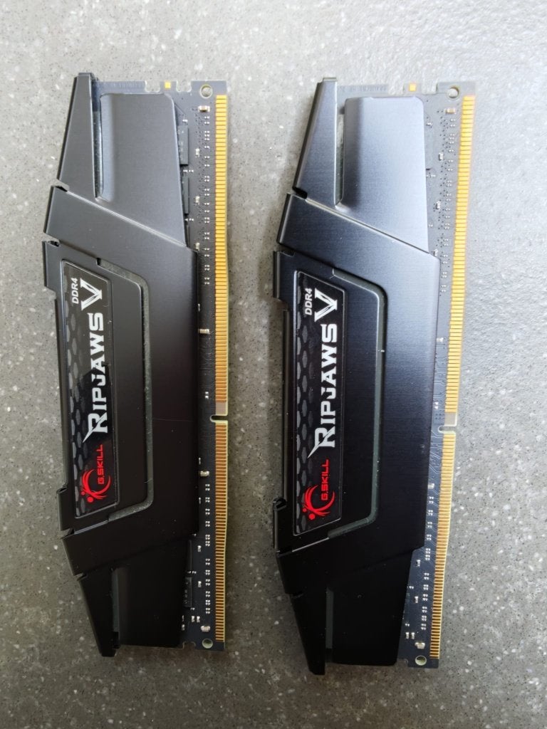 G.Skill DDR4 Ripjaws 2x16GB 3600 F4-3600C16D-32GVKC 32GB, Computers en Software, RAM geheugen, 32 GB, Verzenden, DDR4, Zo goed als nieuw