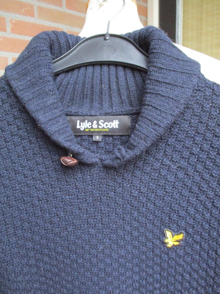 Lyle & Scott, size S, Kleding | Heren, Truien en Vesten, Zo goed als nieuw, Lyle & Scott, Maat 46 (S) of kleiner, Verzenden