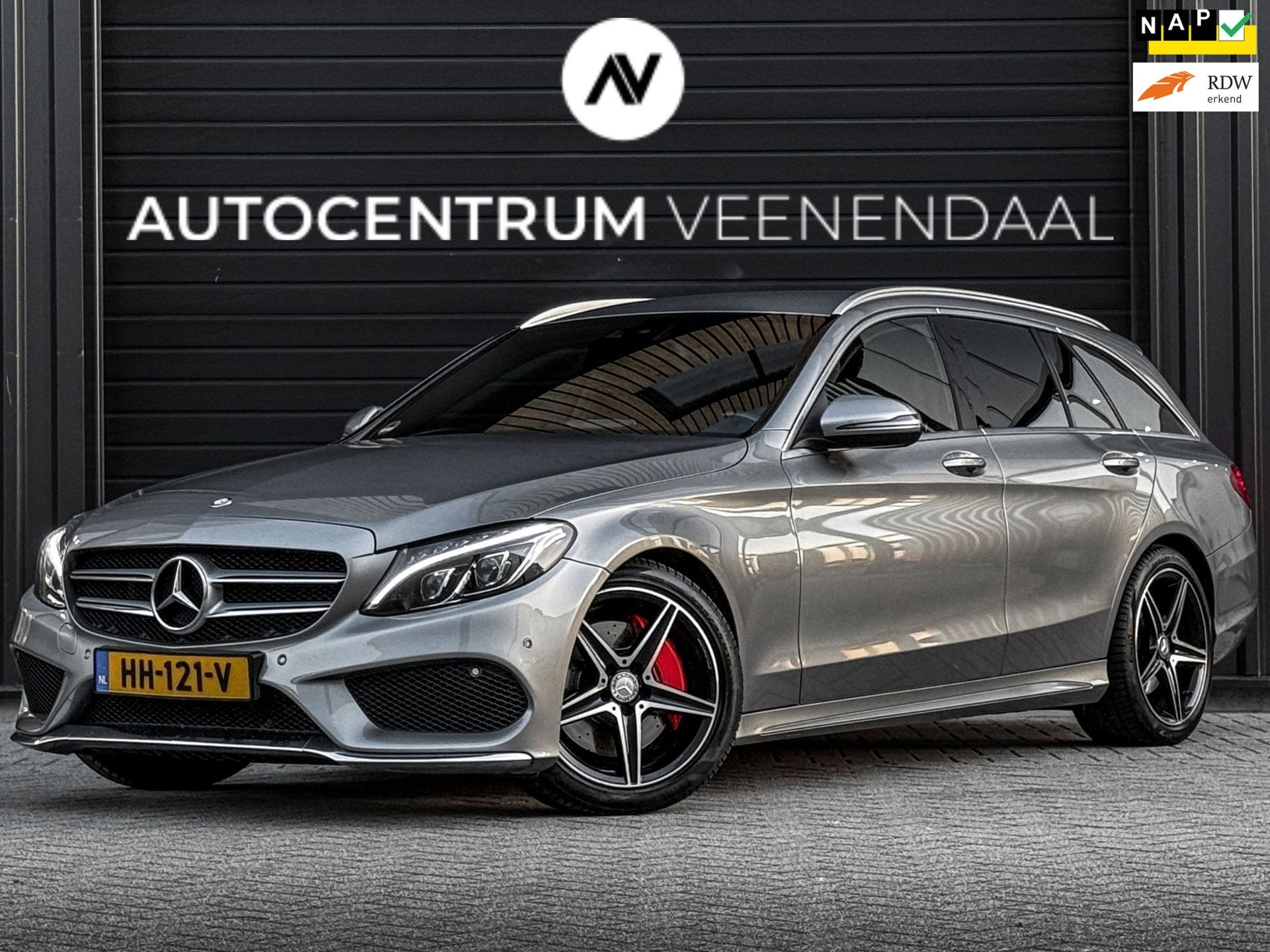 Mercedes-Benz C-klasse Estate C350e AMG BURMESTER/LEDER/19'', Automaat, Dealer onderhouden, Achterwielaandrijving, Gebruikt