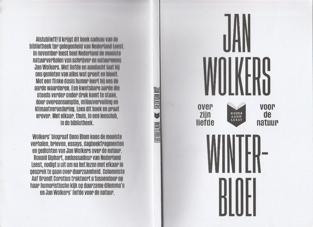 Jan Wolkers - Winterbloei"", Ophalen of Verzenden, Zo goed als nieuw, Jan Wolkers, Nederland