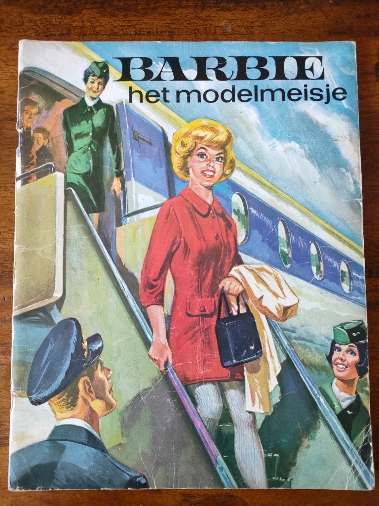 BARBIE het modelmeisje (jfb-1€), Eén stripboek, Ophalen of Verzenden, Gelezen