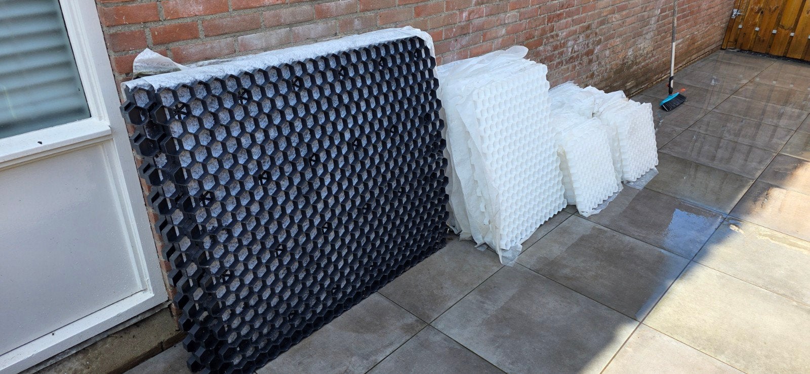 grindmatten oprit etc. verschillende maten ONGEBRUIKT!, Ophalen, 60 tot 150 cm, Overige typen, Minder dan 30 cm