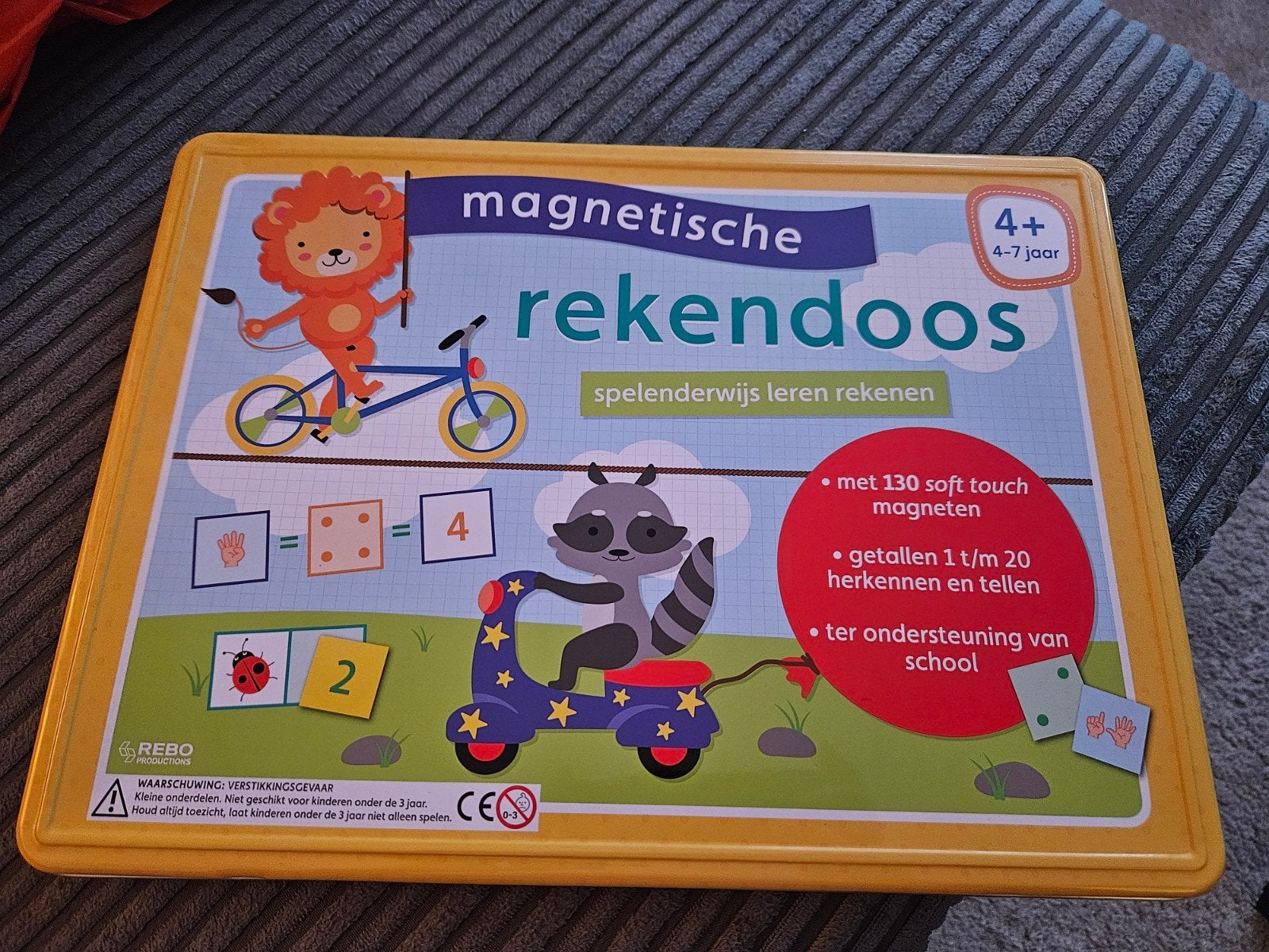Magnetische rekendoos Reno - nieuw en ongebruikt, Kinderen en Baby's, Ophalen of Verzenden, Nieuw, Rekenen