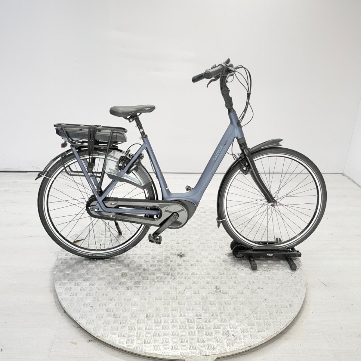 Gazelle Orange C310 | 5459KM | 400WH Dames Blauw 53cm, Fietsen en Brommers, Ophalen, Gebruikt, -, -