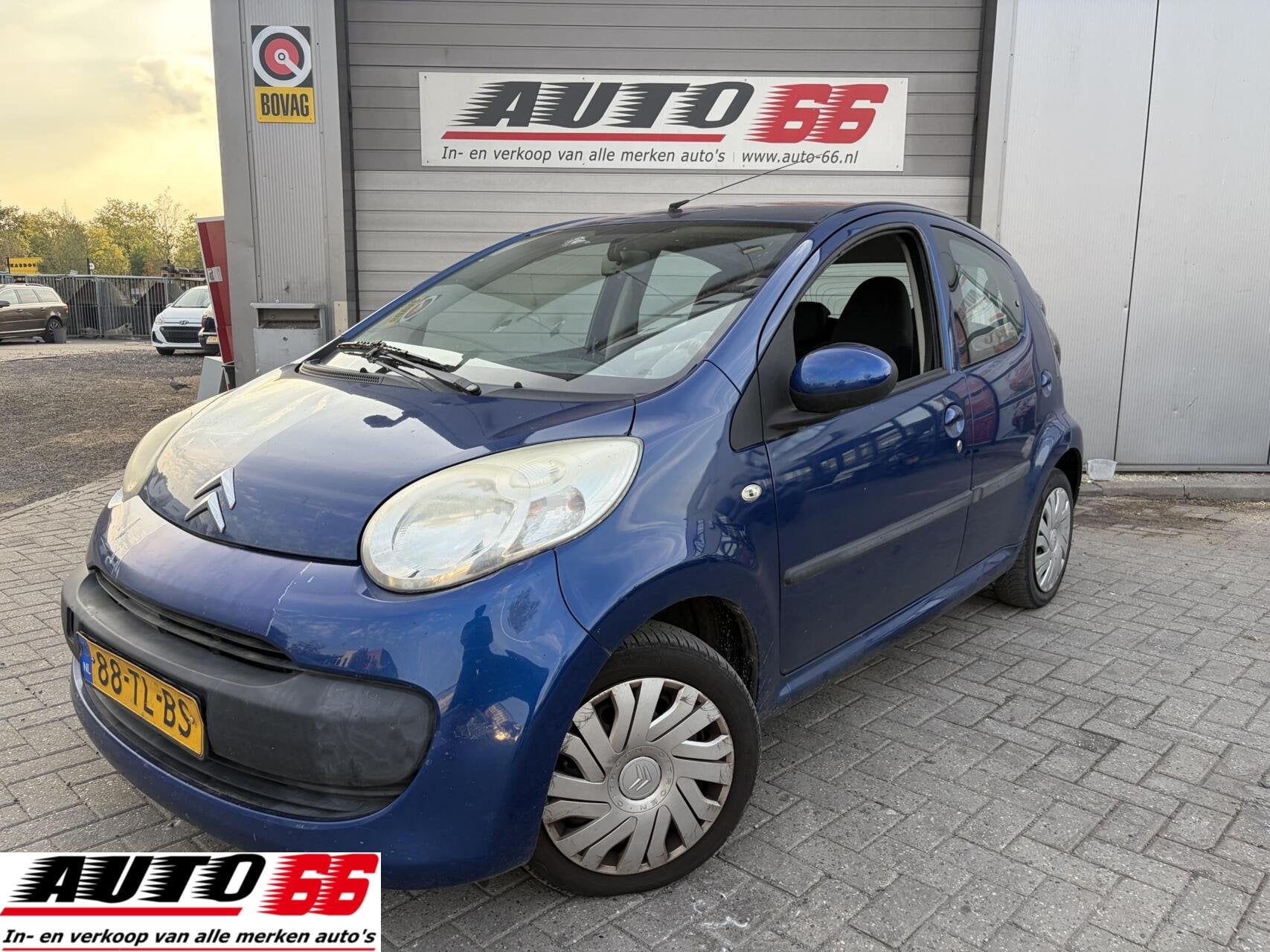 Citroen C1 1.0-12V Ambiance 5 drs AIRCO, Gebruikt, Met garantie (alle), C1, 68 pk