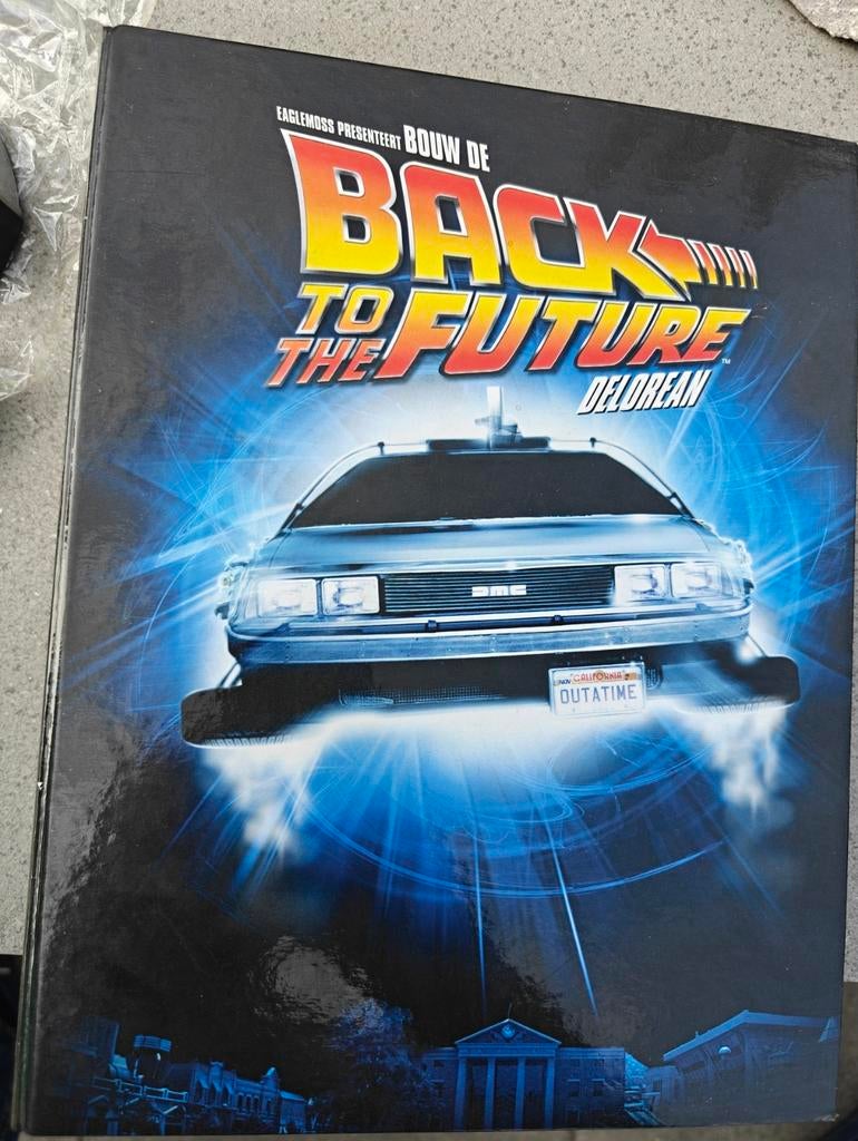Eaglemoss back to the future Delorean., Ophalen, Groter dan 1:32, Auto, Overige merken
