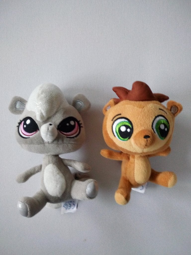 2 littles pet shop petshop knuffels, Kinderen en Baby's, Speelgoed | Knuffels en Pluche, Ophalen of Verzenden, Overige typen