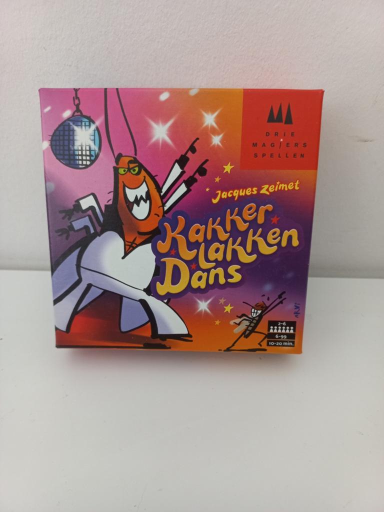Kakkerlakken Dans-Jacques Zeimet-999 games/Drie Magiërs Spel, Ophalen of Verzenden, Nieuw, 999 games.