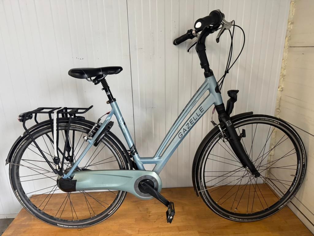 Gazelme chamonix - 8 versnellingen - framemaat 53, Fietsen en Brommers, Fietsen | Dames | Damesfietsen, Ophalen, 53 tot 56 cm