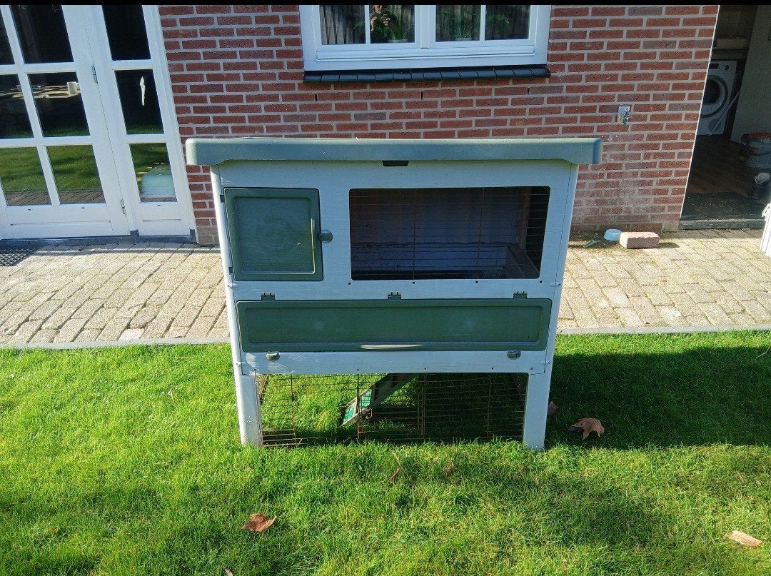 Kippenhok/ konijnenhok, Ophalen, 90 cm of meer, Hok, 110 cm of meer