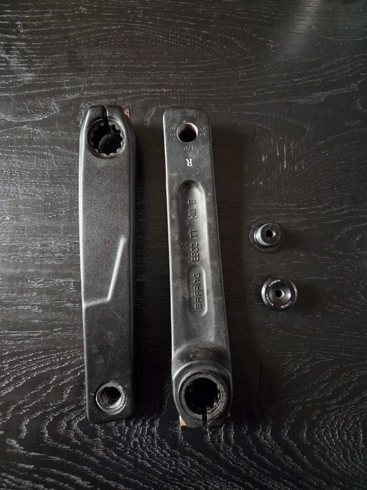 Bafang ISIS Crankstel 170mm, Gebruikt, Bafang, Ophalen of Verzenden, Aluminium