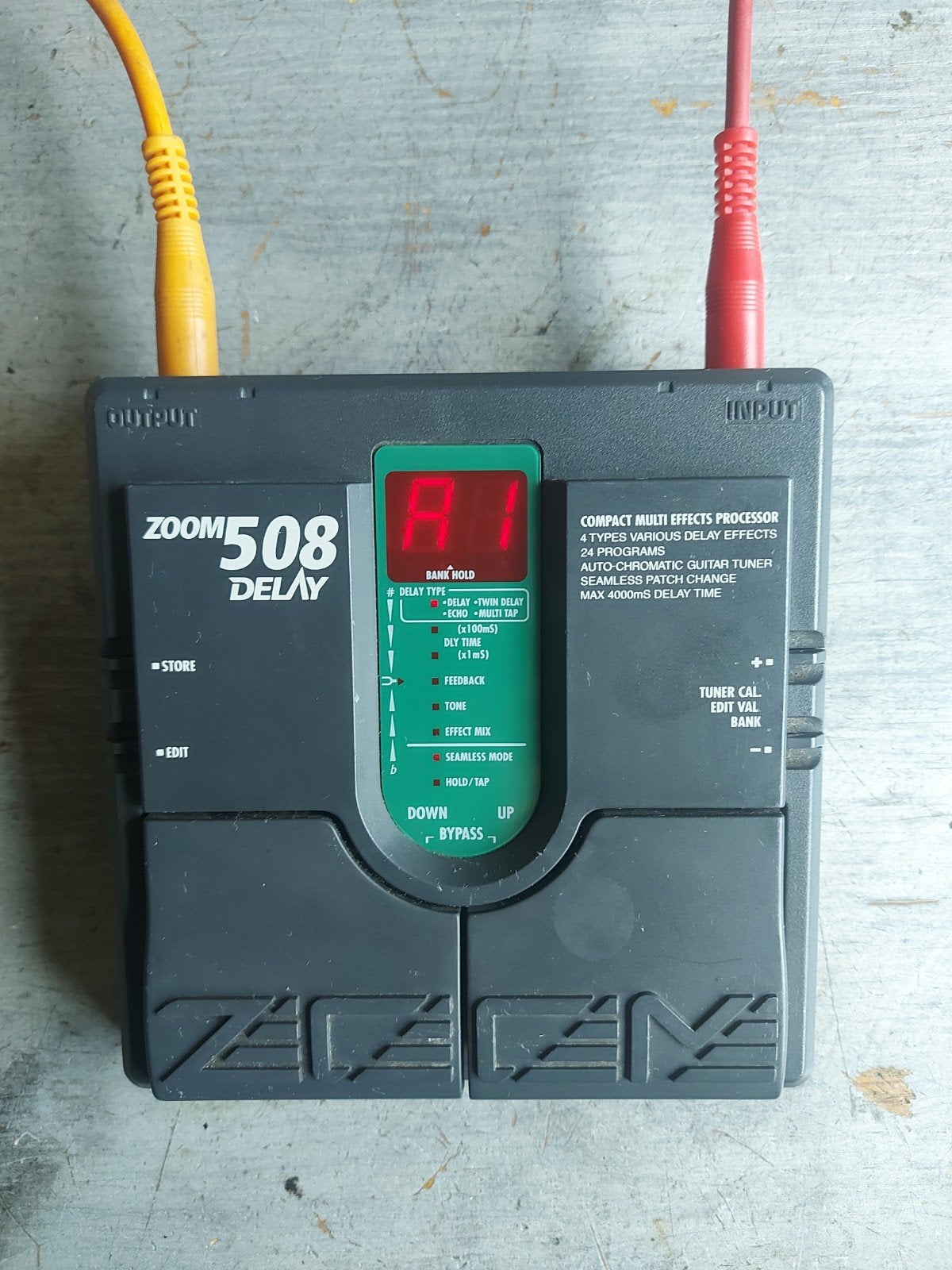 zoom 508 delay, Muziek en Instrumenten, Ophalen of Verzenden, Zo goed als nieuw, Delay of Echo