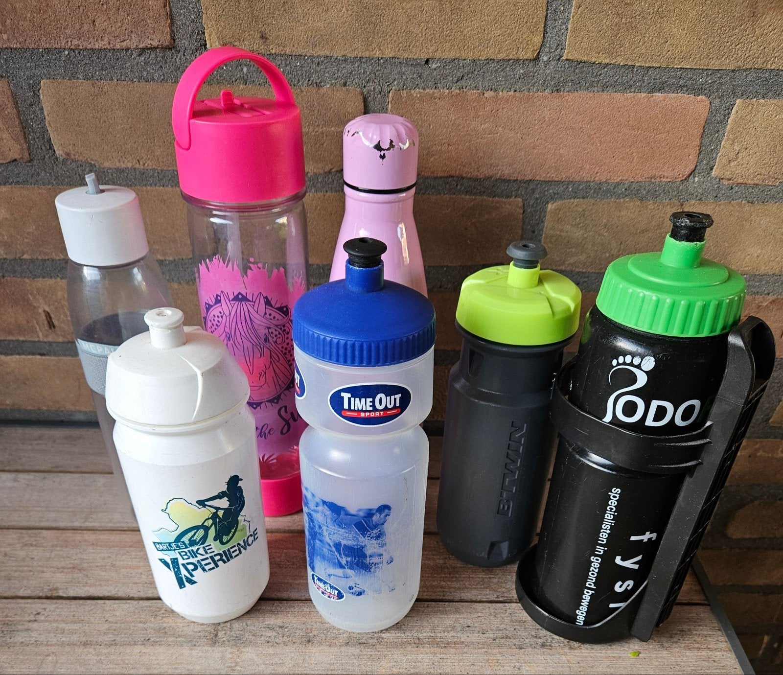 Diverse bidons, Ophalen of Verzenden, Zo goed als nieuw