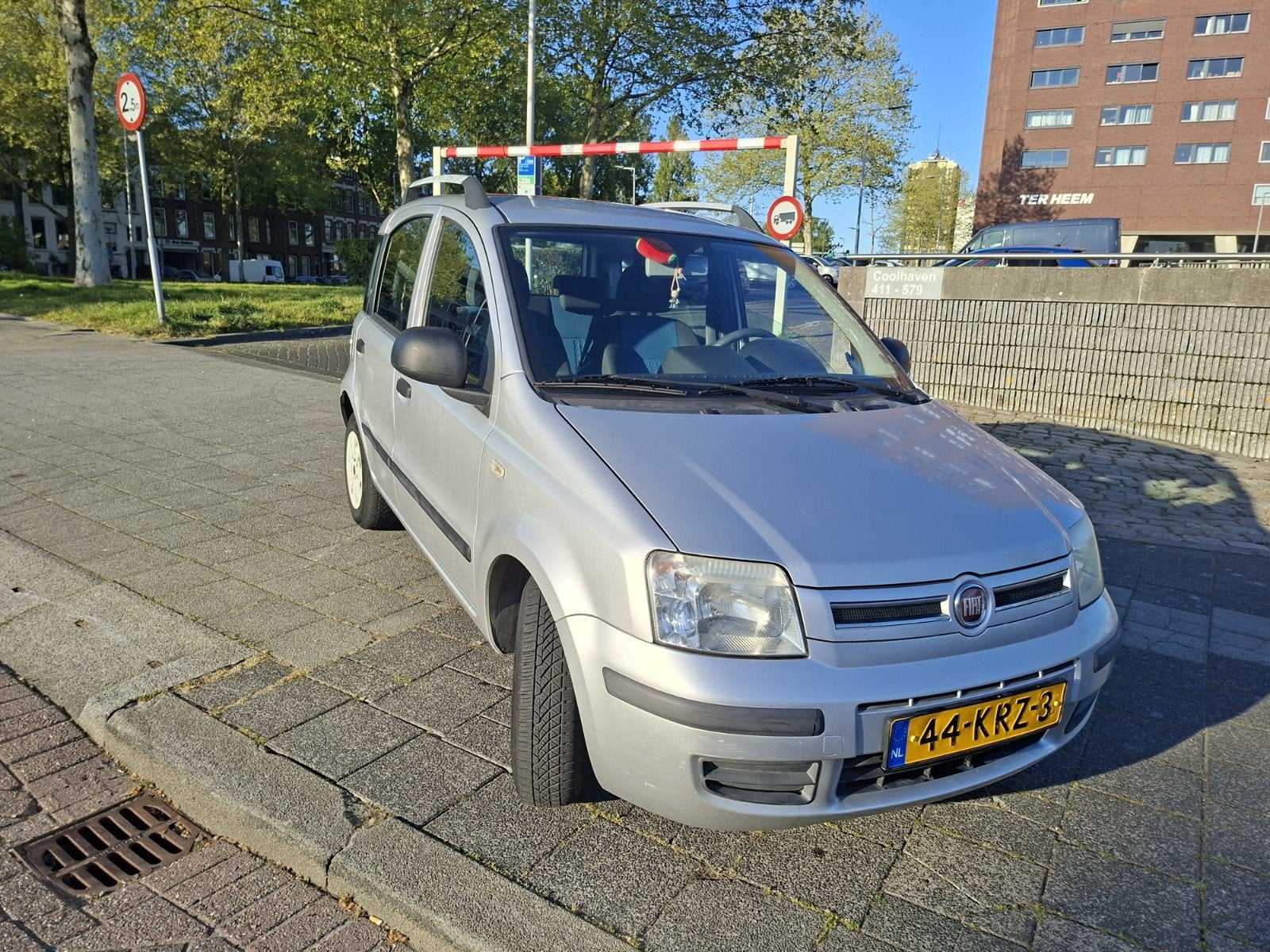 Fiat Panda 1.2 44KW 60PK 2010 Grijs, Auto's, Fiat, Voorwielaandrijving, Stof, 1242 cc, Origineel Nederlands