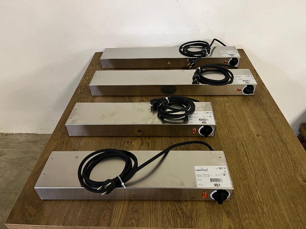 4 x voedsel verwarmings lampen ( plafonmodel ), Ophalen, Zo goed als nieuw