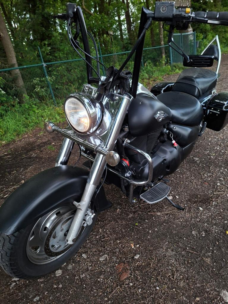 vl 1500 intruder gaat deze week weg!!! ivm andere motor!!!, Motoren, Motoren | Suzuki, 2 cilinders, LED Verlichting, Gebruikt