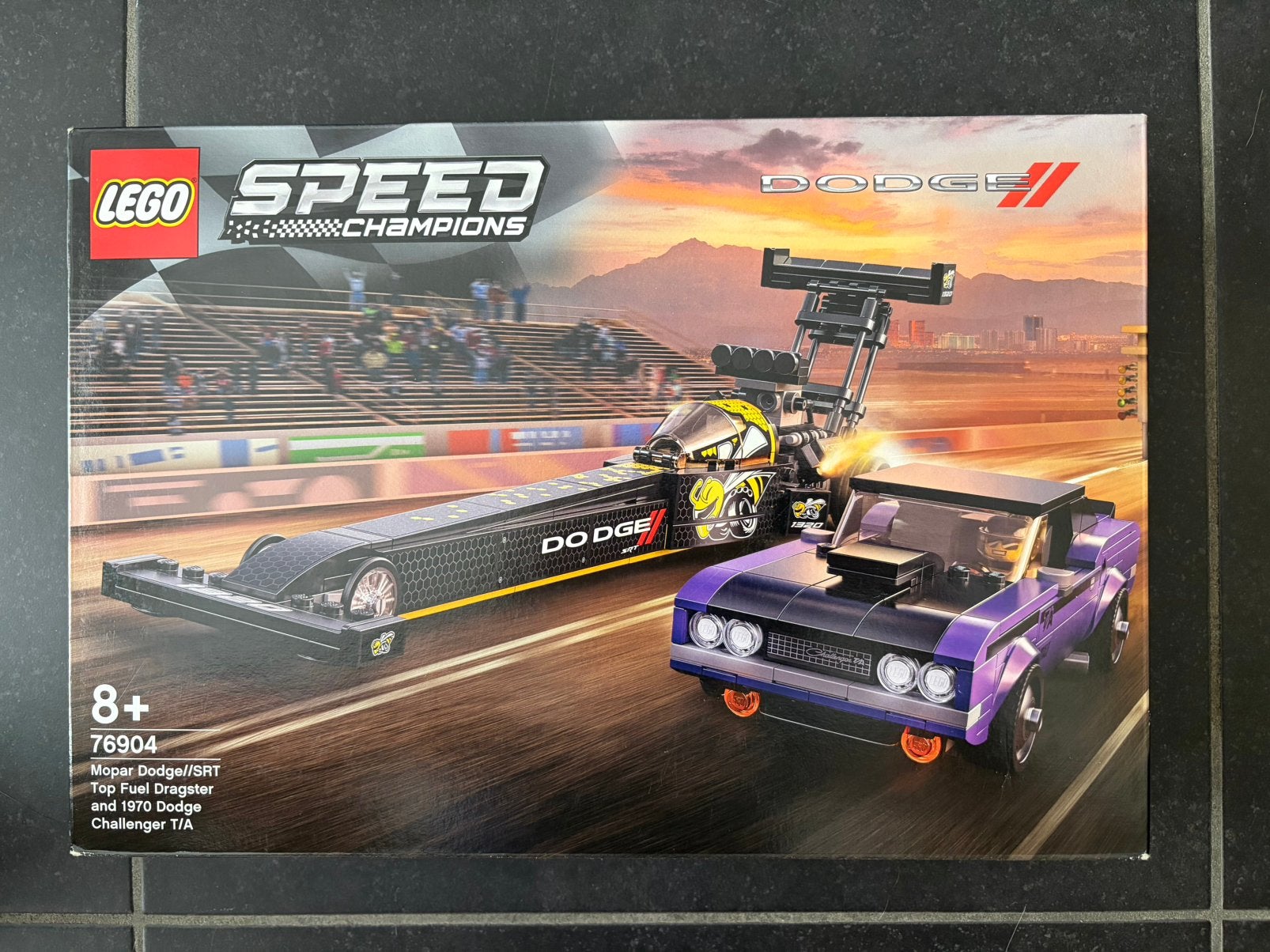 Nieuw en ongeopend Lego 76904 Dodge, Ophalen, Lego, Nieuw, Speed Champions
