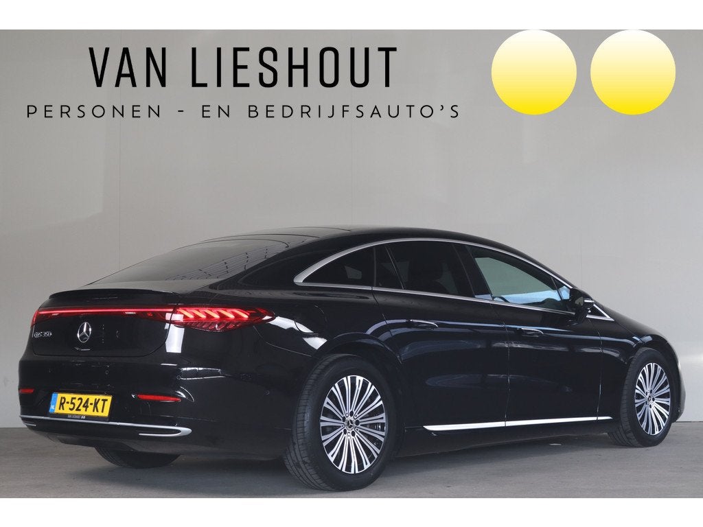 Mercedes-Benz EQS 350 Business Line 90 kWh - NL- Auto! Elek., Auto's, Mercedes-Benz, Achterwielaandrijving, Gebruikt, 4 stoelen
