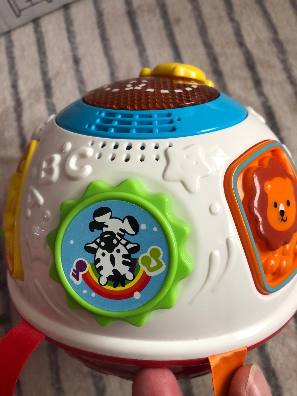 VTech Dieren Draaibal - Interactief Speelgoed, Ophalen of Verzenden, Zo goed als nieuw, Overige typen, Met licht