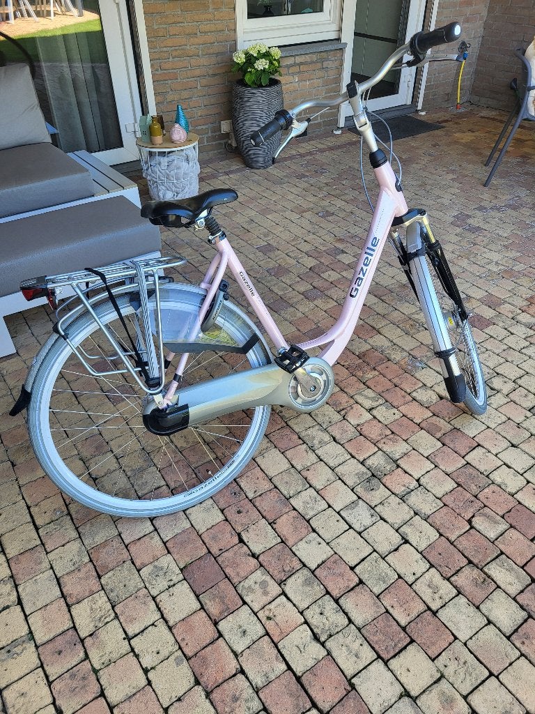 Gazelle damesfiets, Fietsen en Brommers, Fietsen | Dames | Damesfietsen, Ophalen, Gebruikt, Versnellingen, 50 tot 53 cm