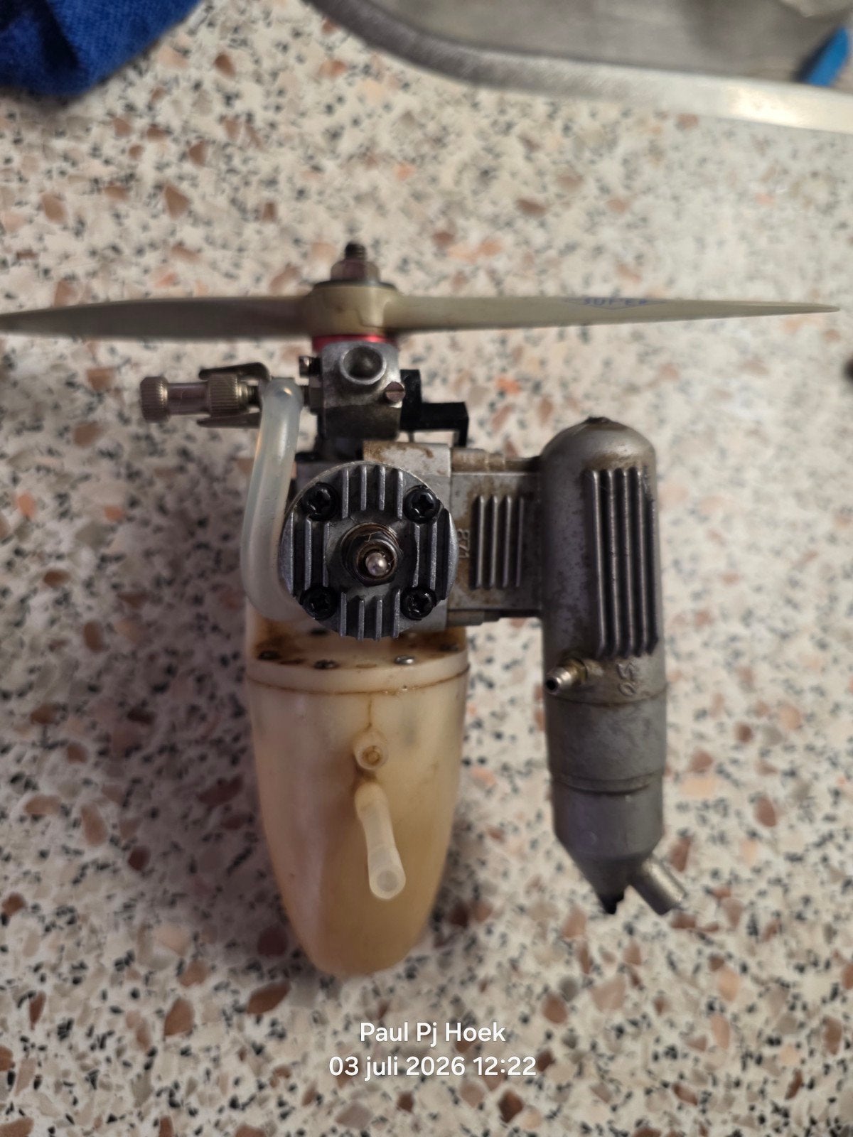 ENYA 09-IV nitro motor voor modelbouw, Ophalen of Verzenden, Gebruikt, Nitro