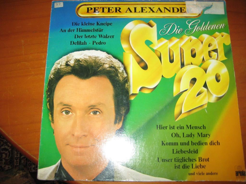 LP, Peter Alexander: Super 20, Cd's en Dvd's, Vinyl | Pop, Ophalen of Verzenden, Zo goed als nieuw, 12 inch