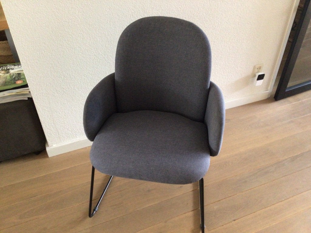 Comfortabele grijze 2x en lichtblauwe 2x merk Puik, Ophalen, Gebruikt, Overige kleuren, Vier