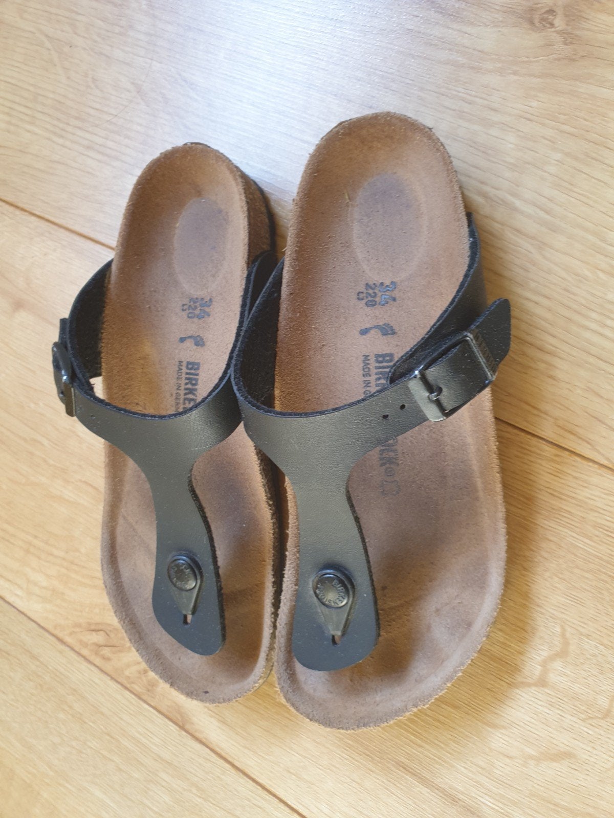 Birkenstock sandalen maat 34, Jongen of Meisje, Overige typen, Ophalen of Verzenden, Zo goed als nieuw