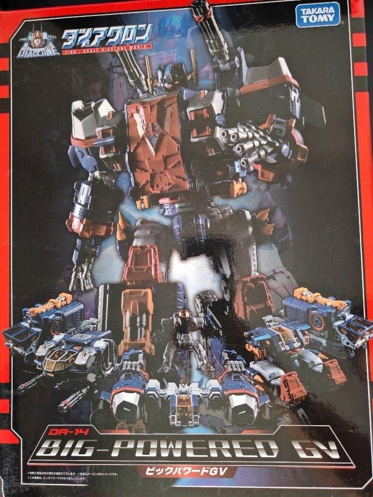 Diaclone DA14 Big Powered GV, Verzamelen, Transformers, Overige generaties, Verzenden, Zo goed als nieuw, Overige rassen