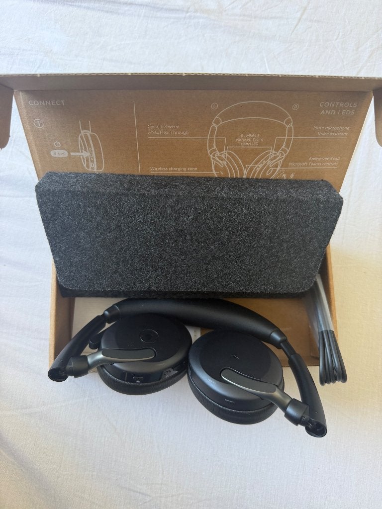Nieuw in doos Jabra Evolve2 65 Flex headset koptelefoon