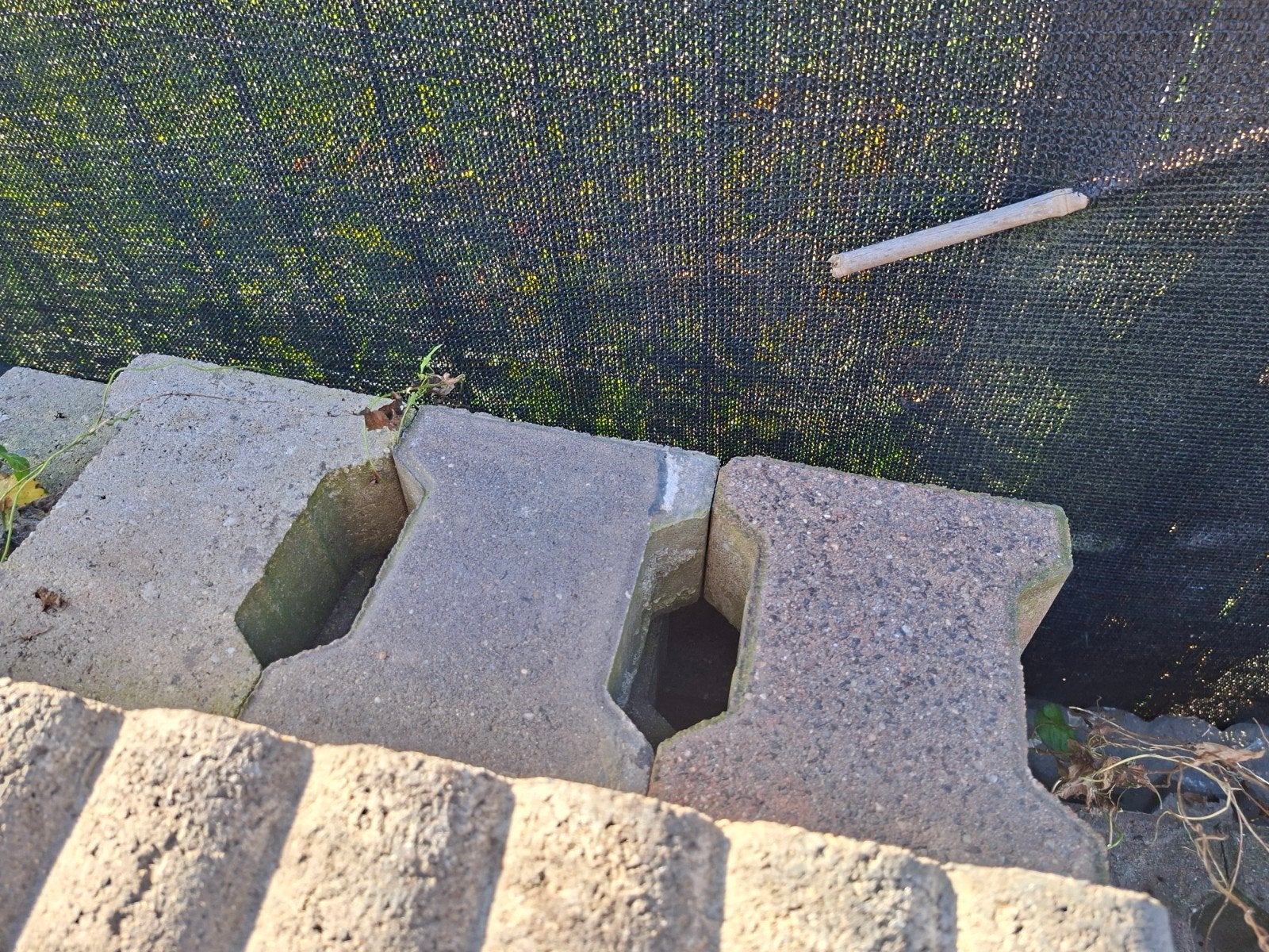 betonnen stenen voor tuin of oprit, Tuin en Terras, Ophalen, Gebruikt, Klinkers, Minder dan 5 m²