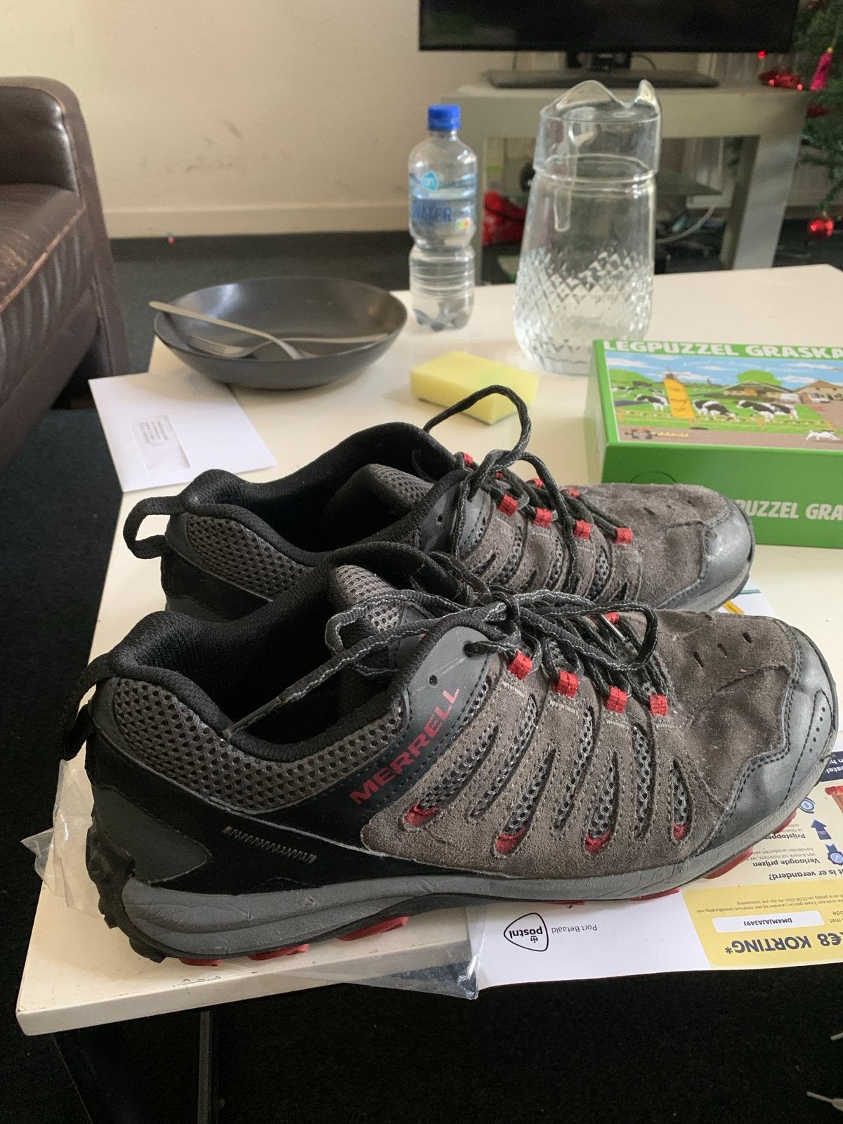 Merrell wandelschoenen - Maat 47, Ophalen of Verzenden, Gedragen, Overige kleuren, Wandelschoenen of Bergschoenen