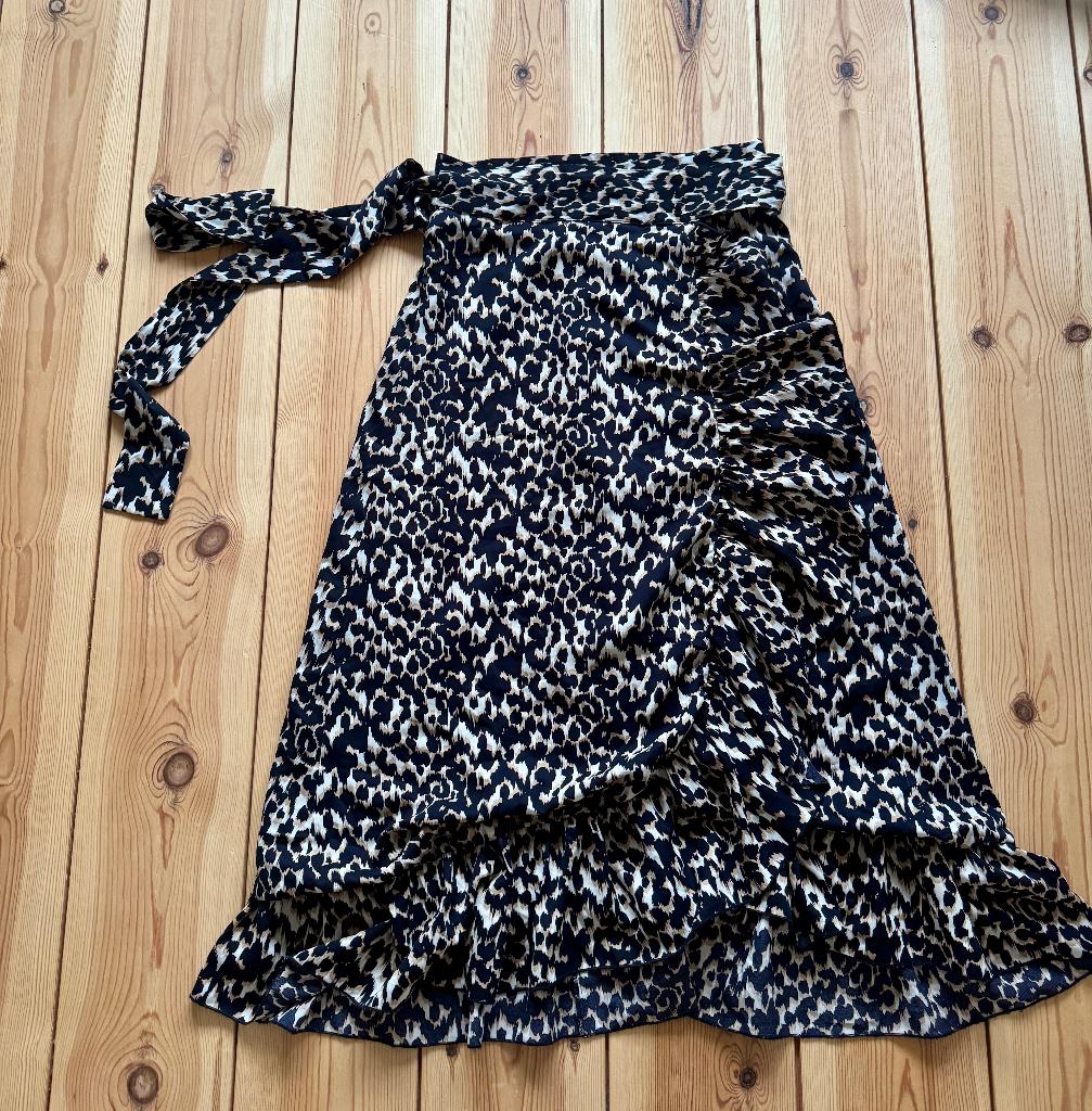 My Jewellery Rok / Overslagrok - Leopard / Luipard - Small, Kleding | Dames, Rokken, Zo goed als nieuw, Maat 36 (S), Bruin, Boven de knie
