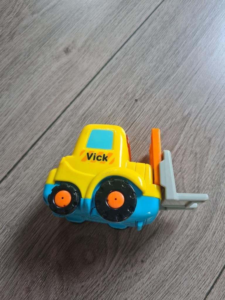 Vtech Vick vorkheftruck, Ophalen