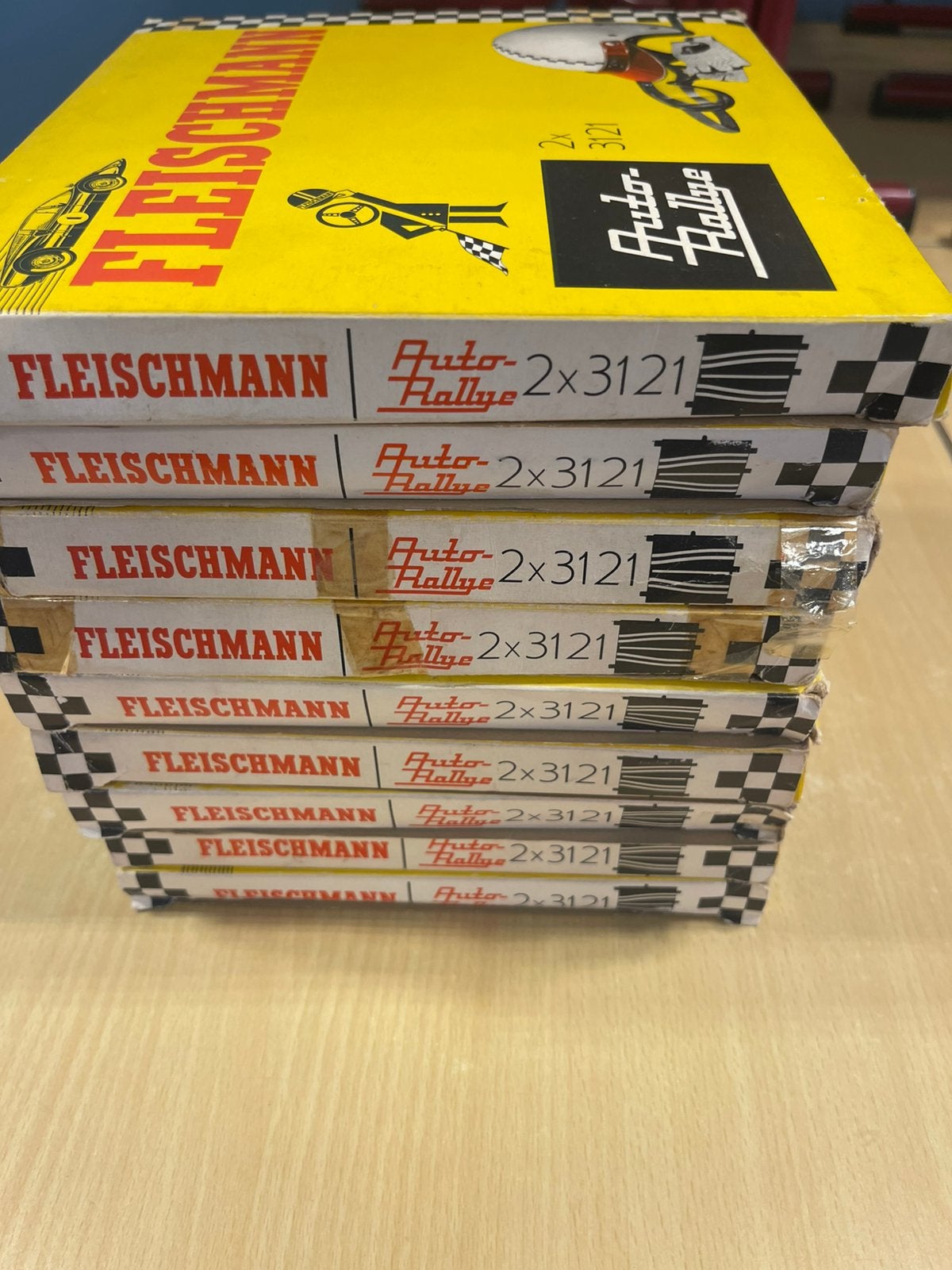 Fleischmann baandeel 3121 chicane 2 stuks voor de racebaan, Ophalen of Verzenden, Zo goed als nieuw, Elektrisch, Fleischmann