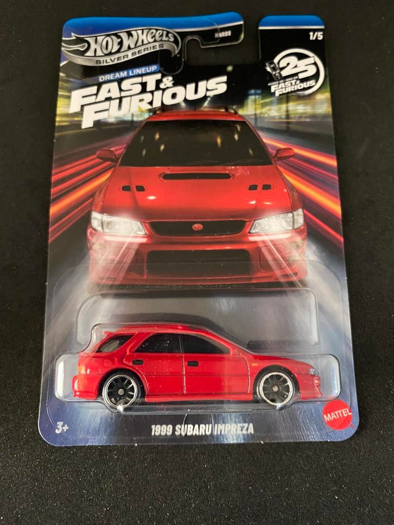 Hot wheels Subaru Impreza, Mattel, Mattel, Nieuw, Ophalen of Verzenden