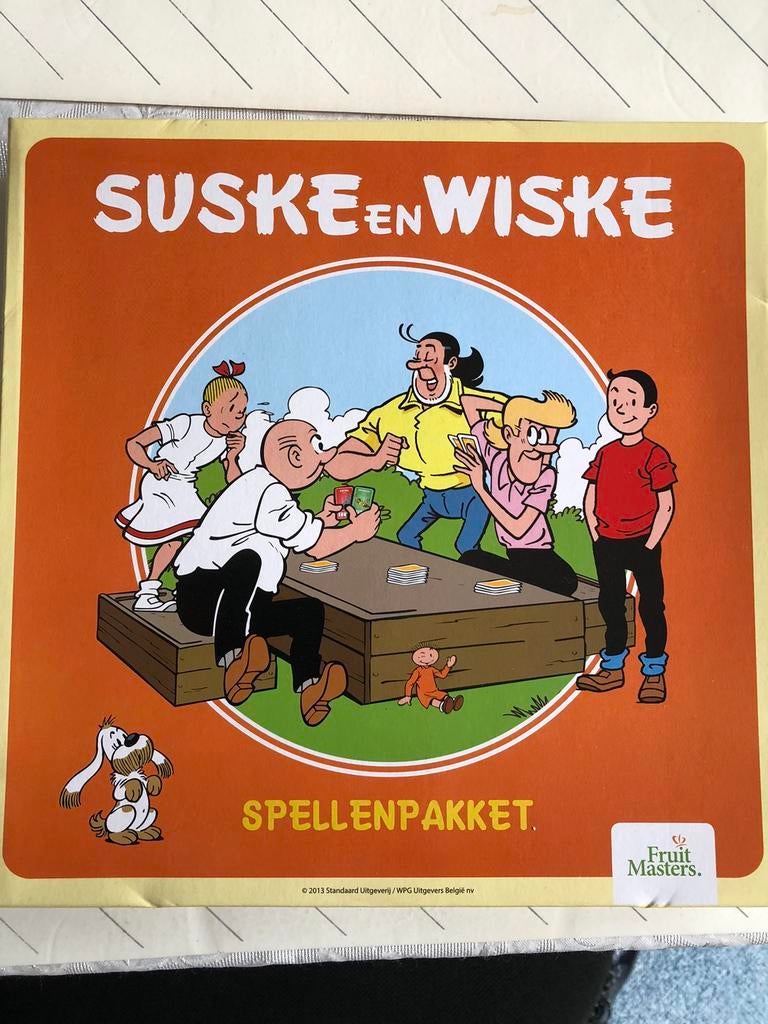 Suske en Wiske spellenpakket, Ophalen, Suske en Wiske, Nieuw, Boek of Spel