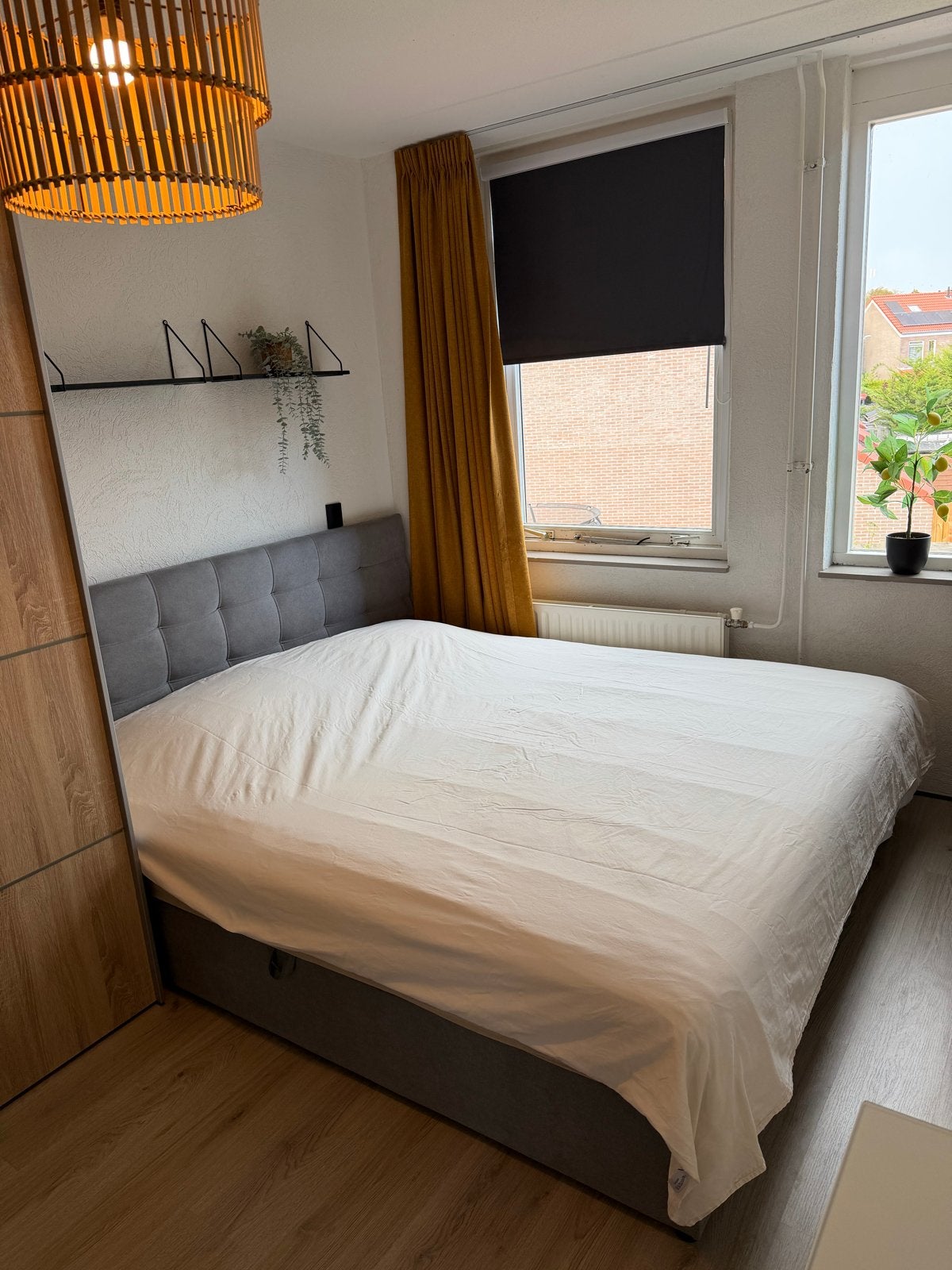 Tweepersoonsbed met top matras, Tweepersoons, Ophalen of Verzenden, Zo goed als nieuw, 200 cm