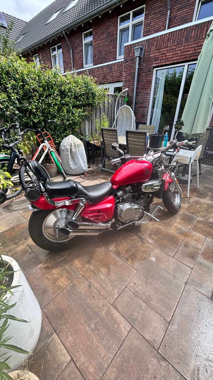 honda super magna 750, Cardan-aandrijving, 2 cilinders, Gebruikt, Particulier