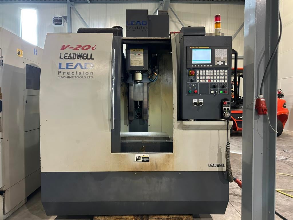 Leadwell V-20i CNC Bewerkingscentrum, Doe-het-zelf en Verbouw, Draaibanken, Ophalen, Gebruikt, Freesbank, Computergestuurd (Cnc)