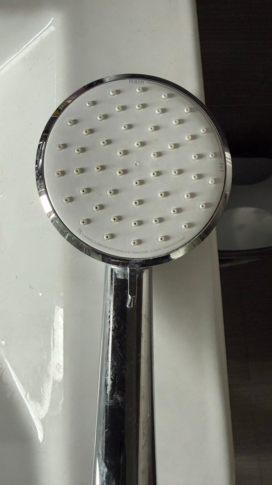 Grohe Verstelbare Zuinige Douchekop - Chroom kleur, Doe-het-zelf en Verbouw, Sanitair, Ophalen of Verzenden, Zo goed als nieuw
