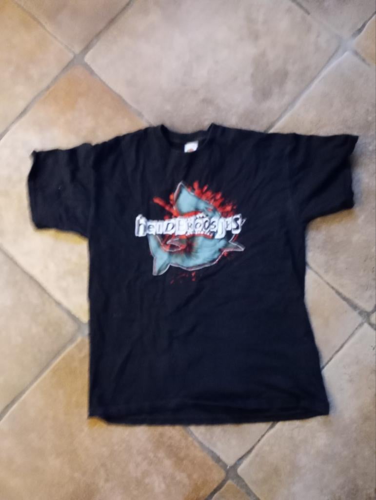 Heideroosjes t shirt haai, Ophalen of Verzenden, Zwart