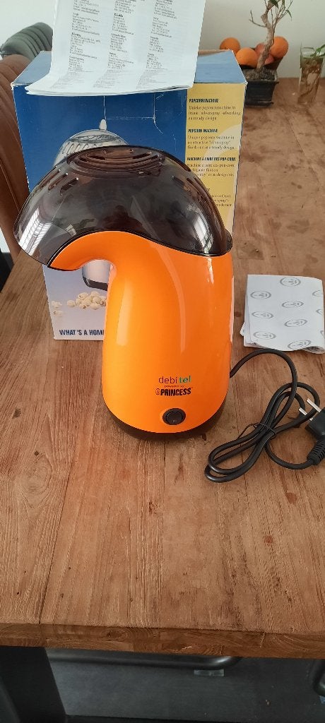 Popcornmaker zgan, Overige typen, Ophalen of Verzenden, Zo goed als nieuw