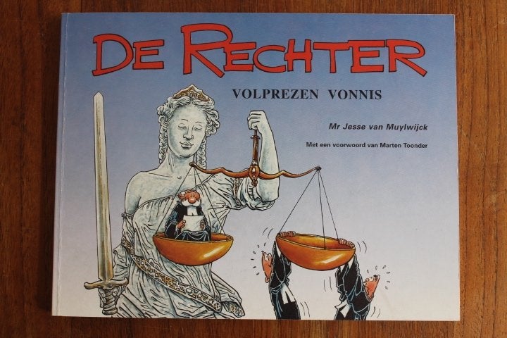 Mr Jesse van Muylwijck : De Rechter - Volprezen vonnis, Boeken, Eén stripboek, Ophalen of Verzenden, Gelezen