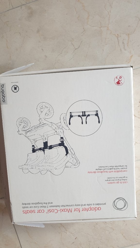 Bugaboo Donkey adapter voor Maxi-Cosi autostoeltjes, Ophalen, Nieuw, Kinderwagen, Bugaboo