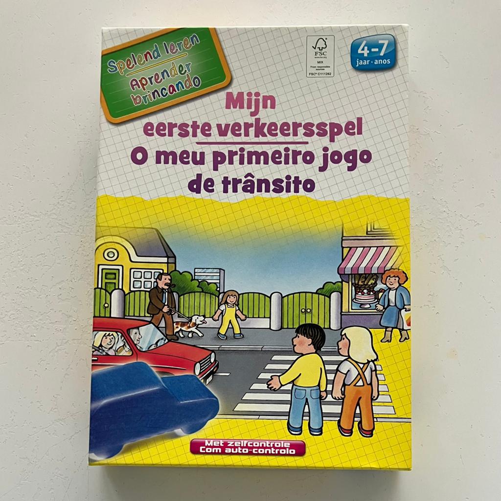 Mijn eerste verkeersspel - spelend leren, Ophalen of Verzenden, Zo goed als nieuw
