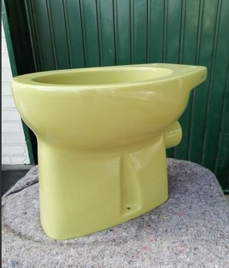 space age HATRIA wc toilet SPEA ITALY 1966, Ophalen, Zo goed als nieuw, Steen, Toilet