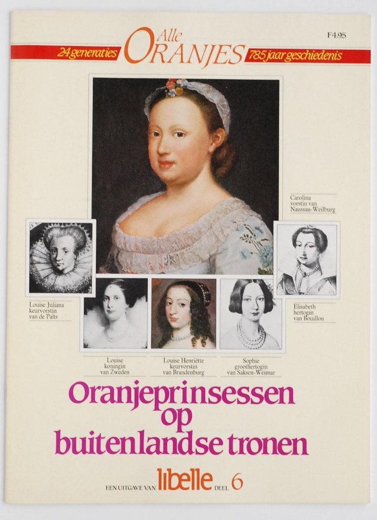 Oranjeprinsessen op buitenlandse tronen (1985) Libelle, Verzenden, Onbekend, Zo goed als nieuw, Onbekend